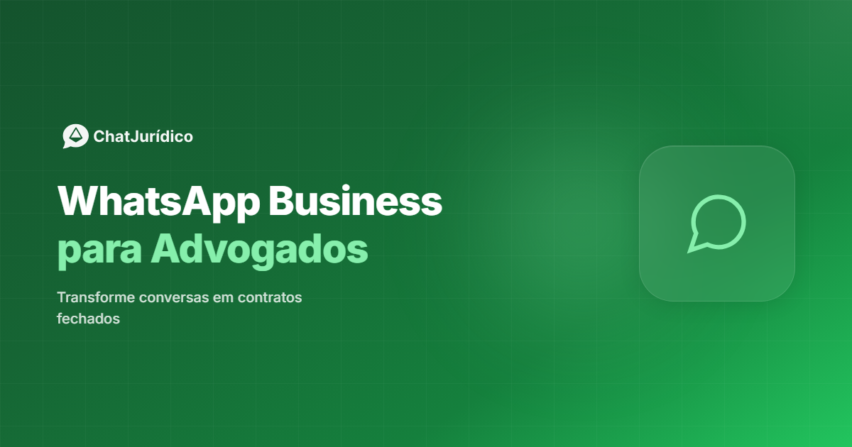 Chat Jurídico: o guru do WhatsApp para advogados que querem escalar - Vitor Fontenele