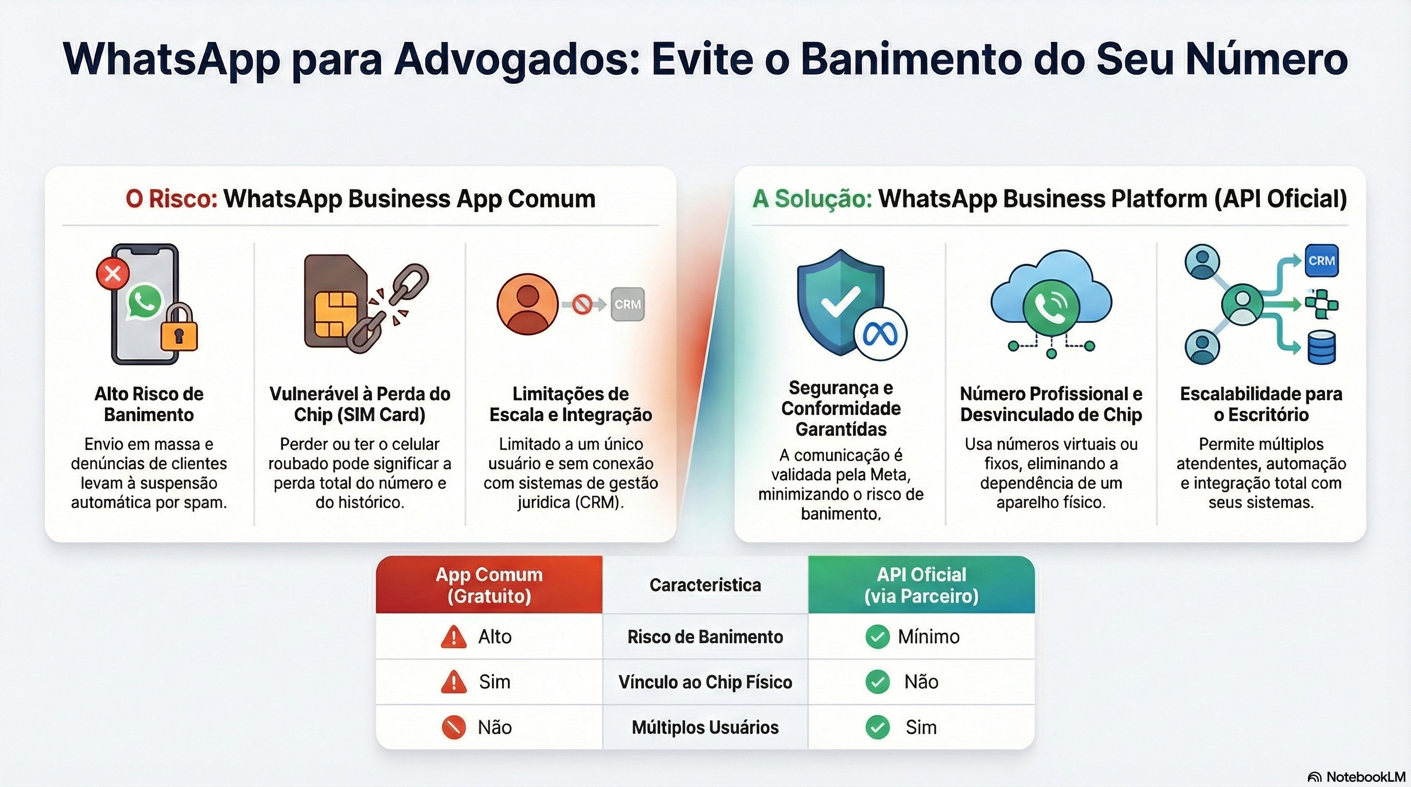 API Oficial do WhatsApp evita banimento