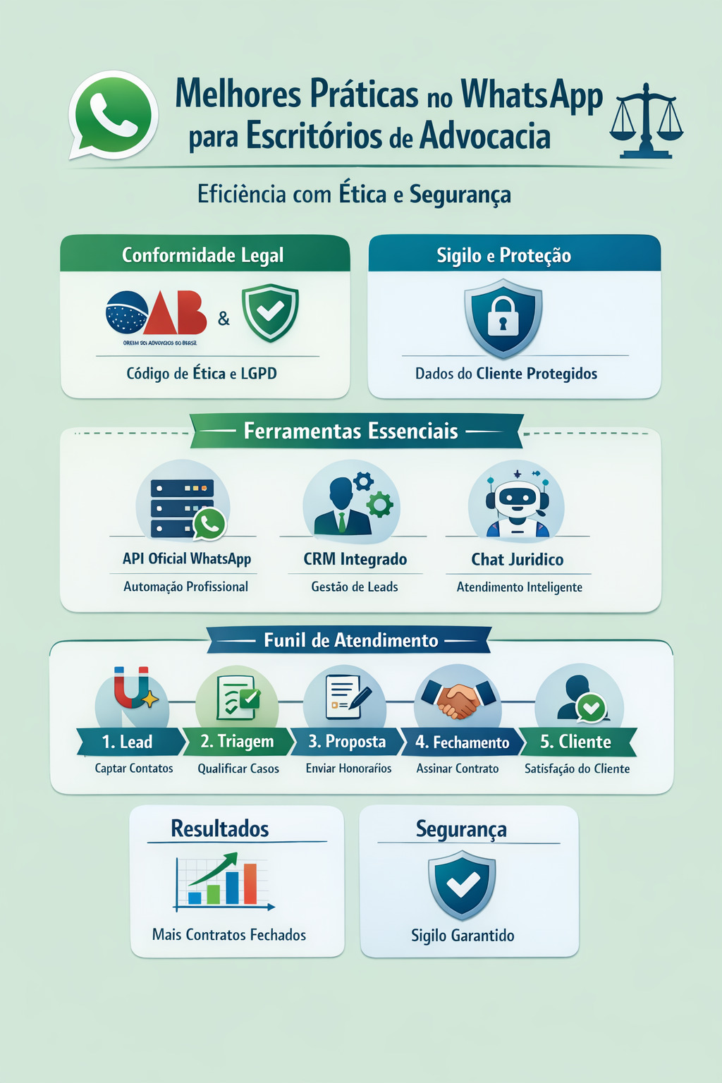 melhores praticas whatsapp juridico