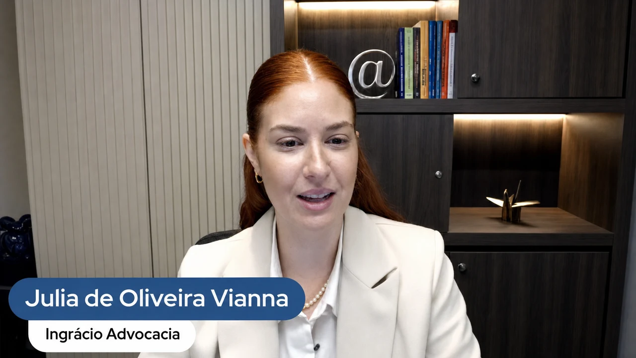 Dra. Julia Vianna na live com o Chat Jurídico