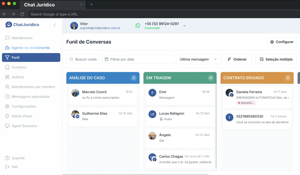 Chat Jurídico: plataforma de IA jurídica e CRM no WhatsApp - 1