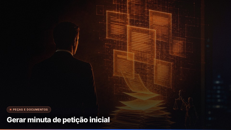 Gerar minuta de petição inicial