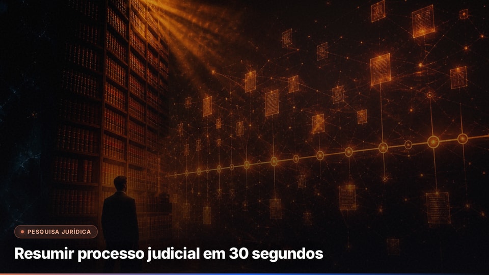 Resumir processo judicial em 30 segundos