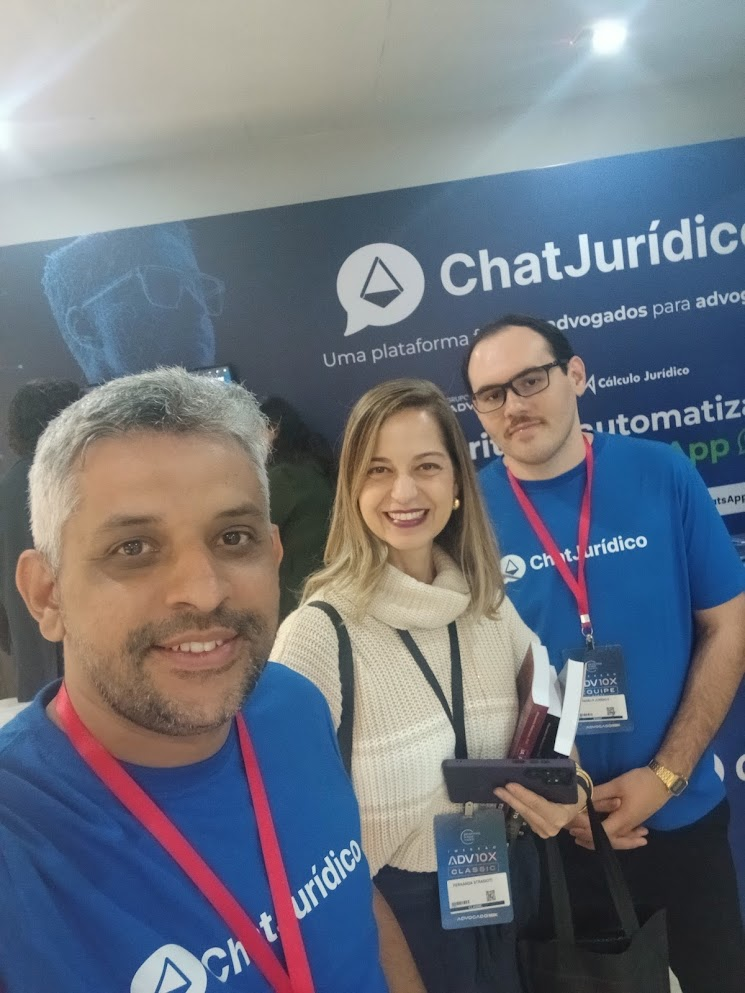 Clientes Chat Jurídico no evento