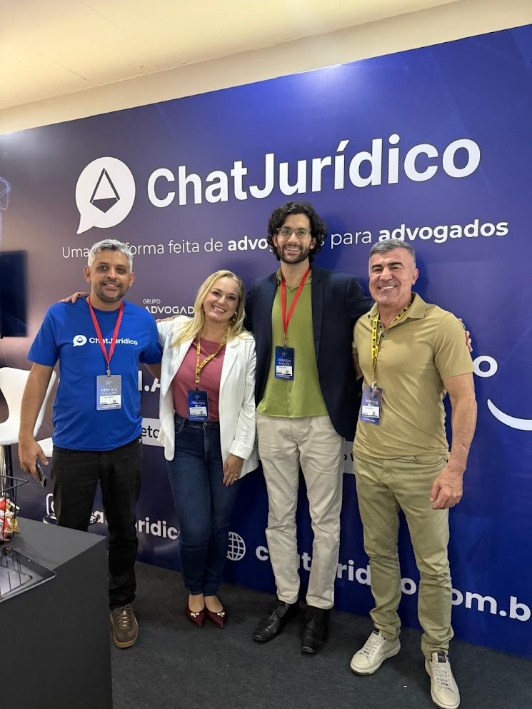 Clientes Chat Jurídico no evento